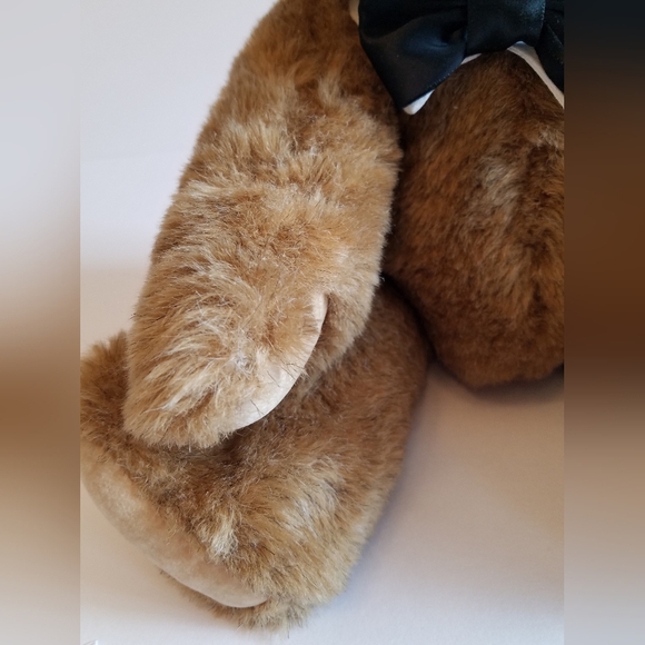 Vermont Teddy Bear Co. Tuxedo Collectible Jointed Bear Plush Brown - Picture 4 of 15